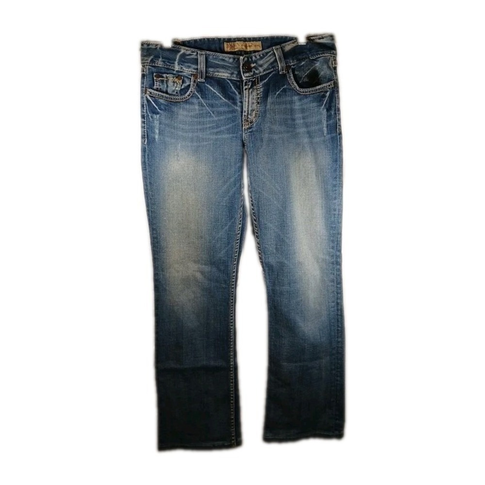 BKE Culture Womens Bootcut Jeans Blue Denim Medium Wash Size 30x31.5 - Picture 2 of 16
